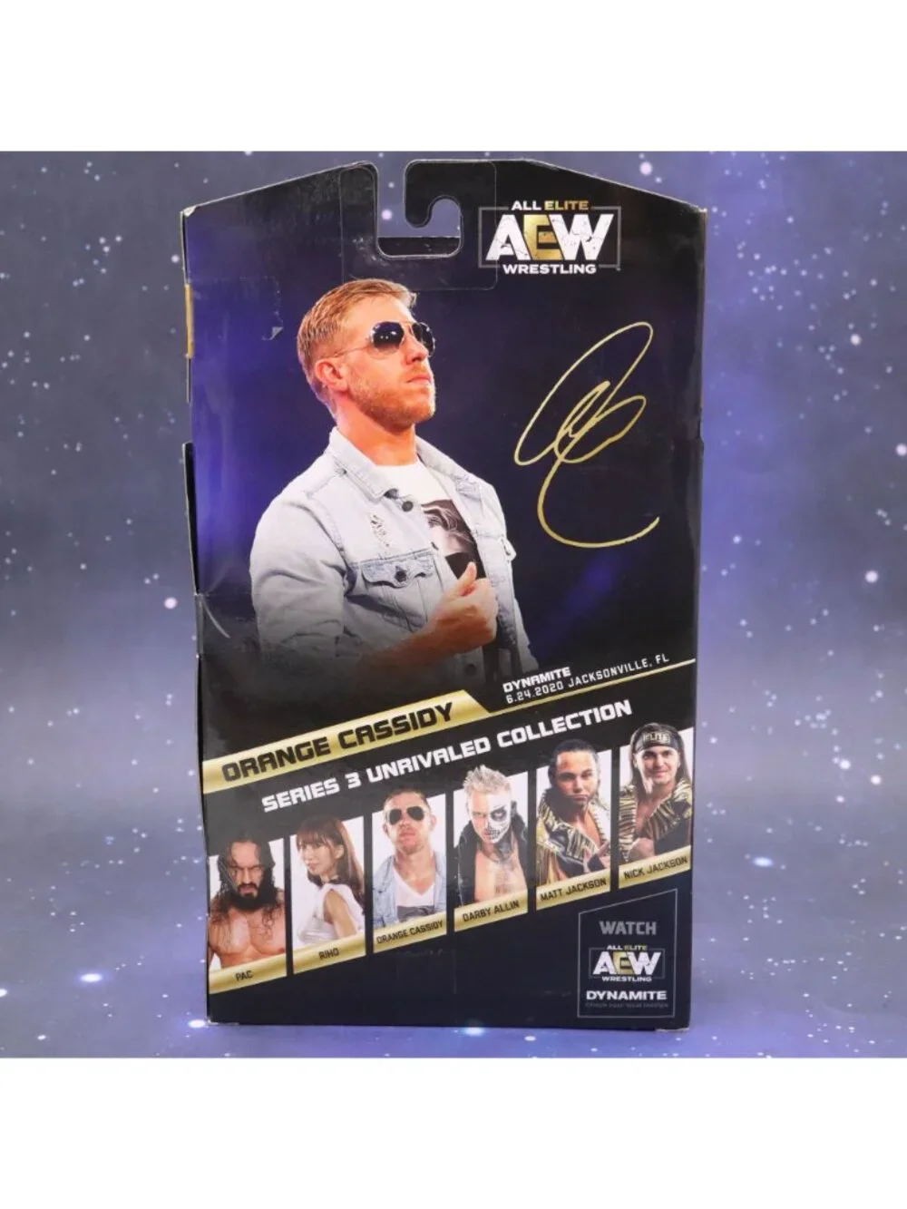 AEW Unrivaled Series 3 Orange Cassidy Action Figure Jazwares NIB b